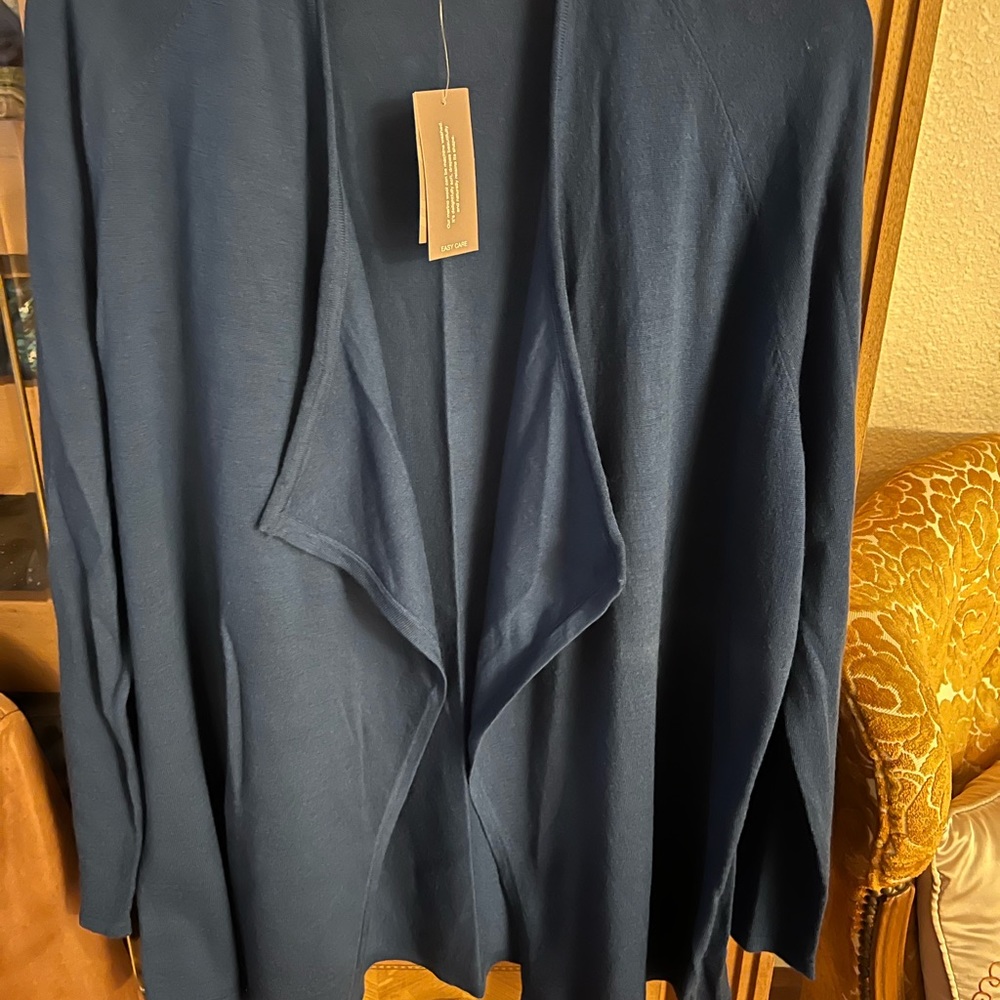COPY - J Jill blue sweater large